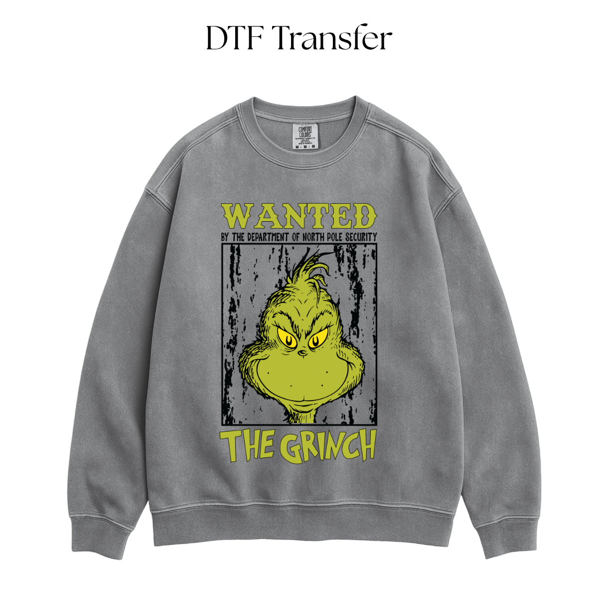 Wanted By North Pole DTF Transfer