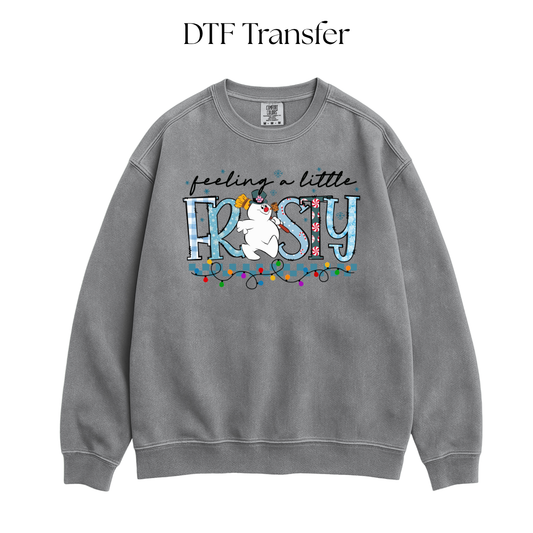 Feeling A little Frosty DTF Transfer