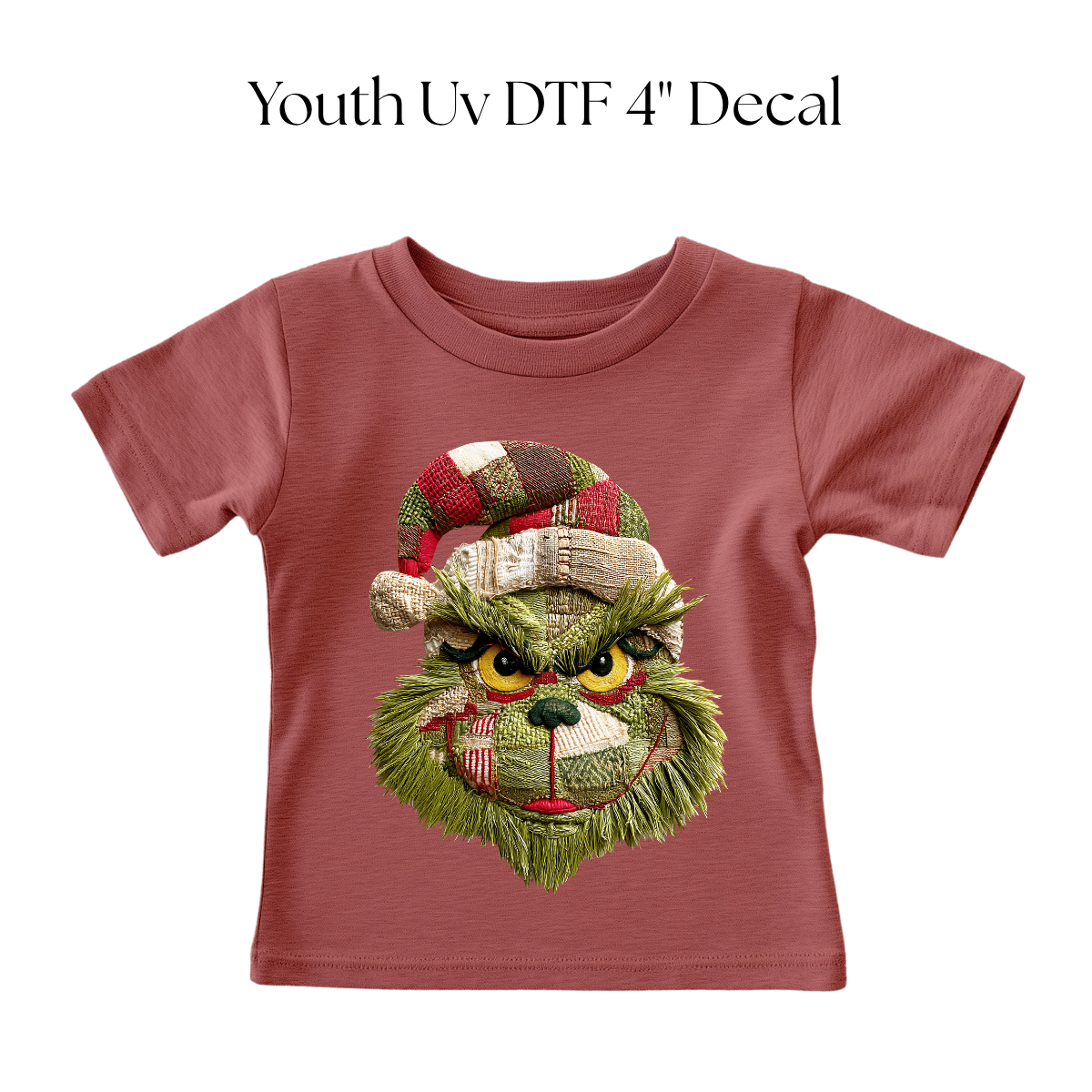 YOUTH Green Monster Patch DTF Transfer