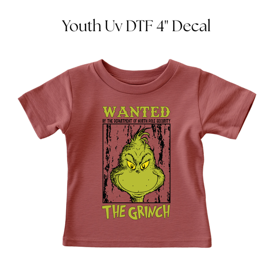 YOUTH Wanted By North Pole DTF Transfer