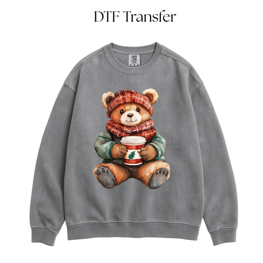 Winter Bear DTF Transfer
