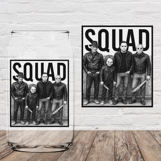 Horror Squad 4" UV DTF