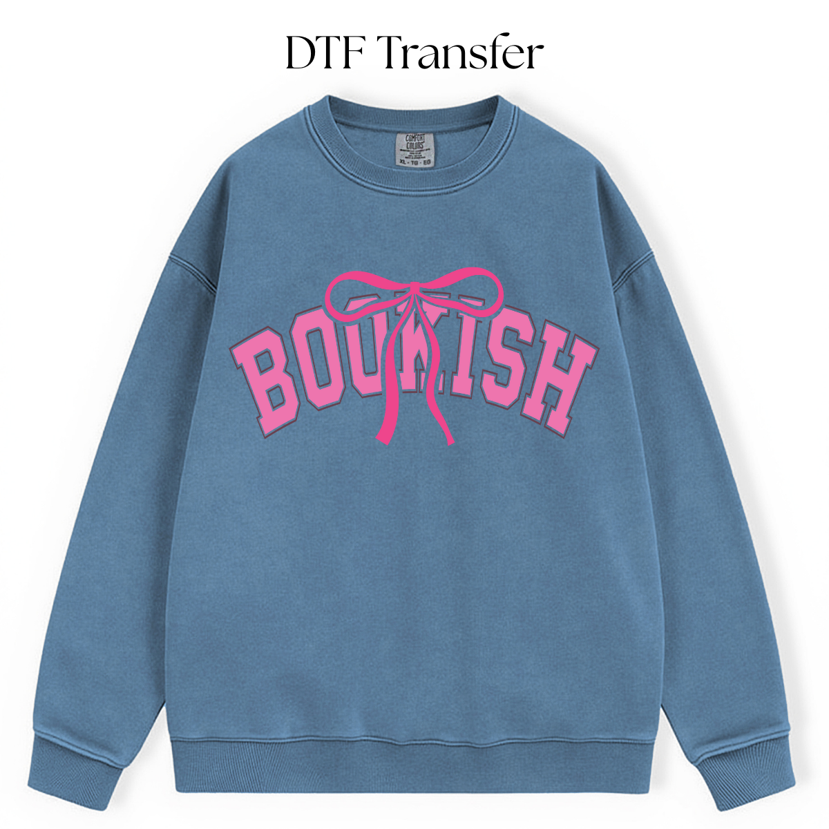 Pink Bookish DTF Transfer