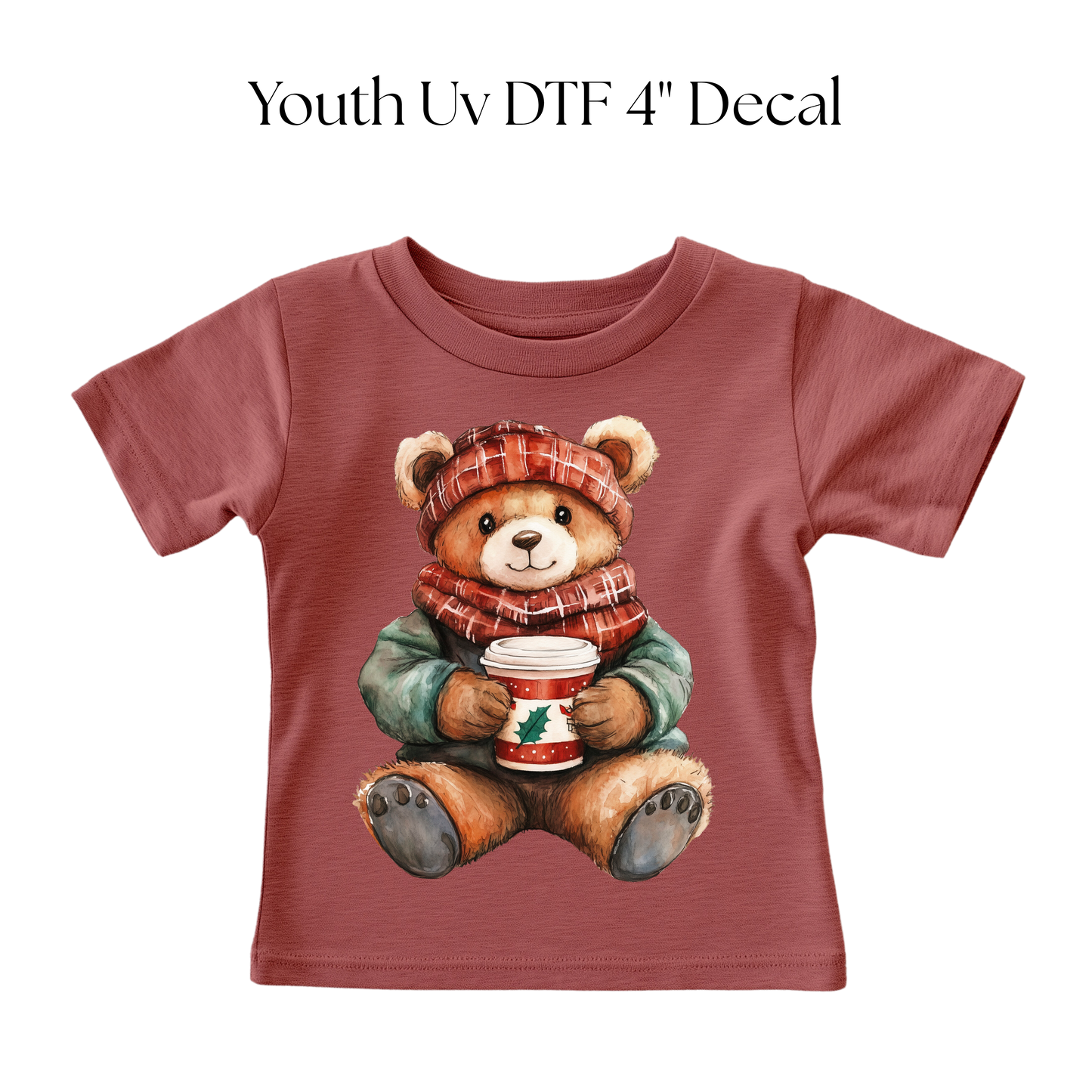 YOUTH Winter Bear DTF Transfer