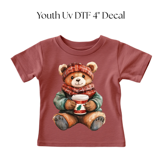 YOUTH Winter Bear DTF Transfer