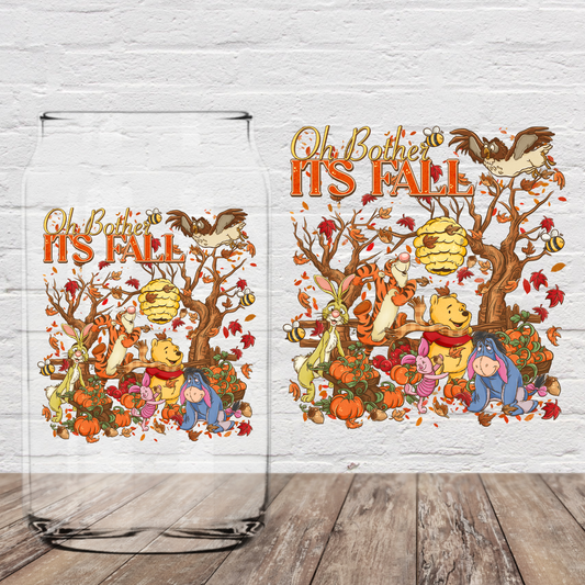 Oh Bother its Fall 4" UV DTF