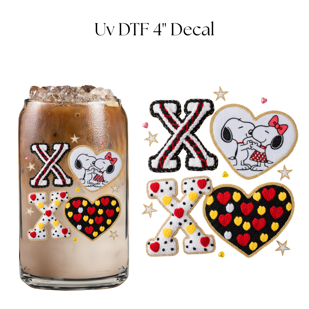 XOXO Snoop 4” UV DTF Decal