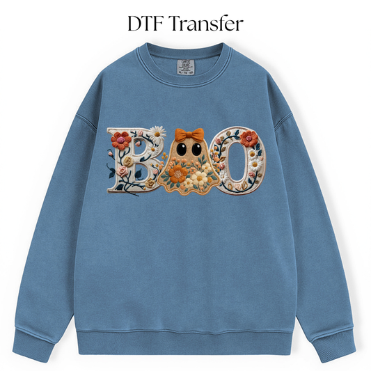 Fall Boo DTF Transfer