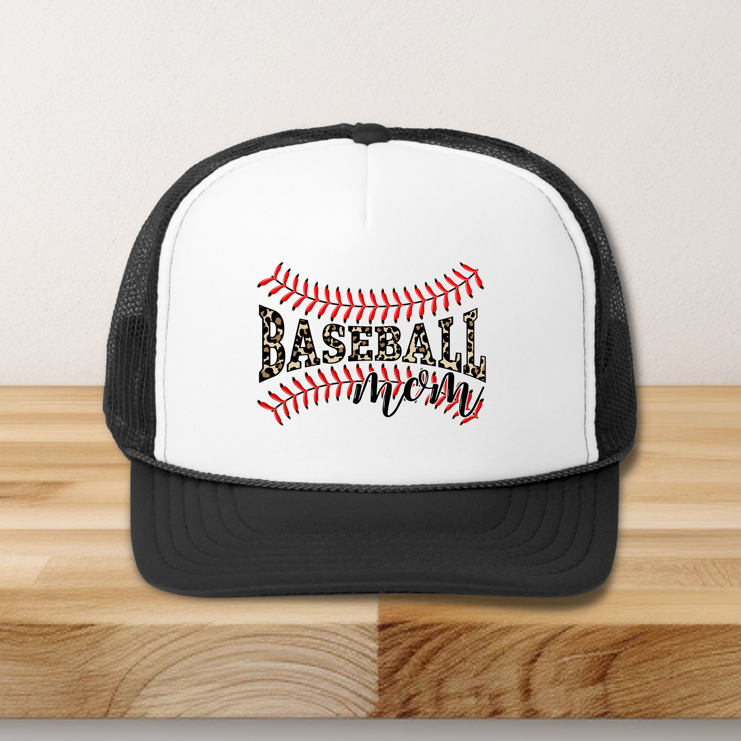 Baseball Mom Print Hat/Pocket Transfers DTF