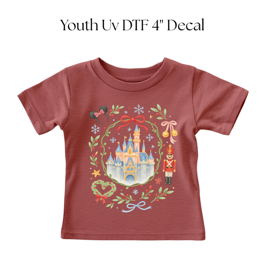 YOUTH Happy Place Christmas DTF Transfer Dtf Transfer