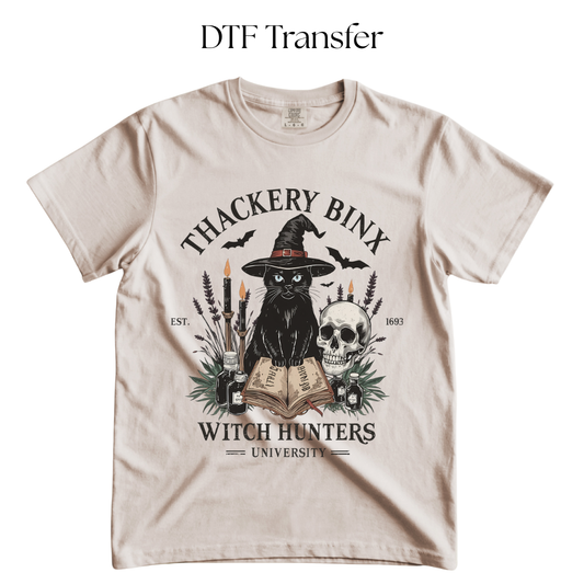 Witch Hunters University DTF Transfer