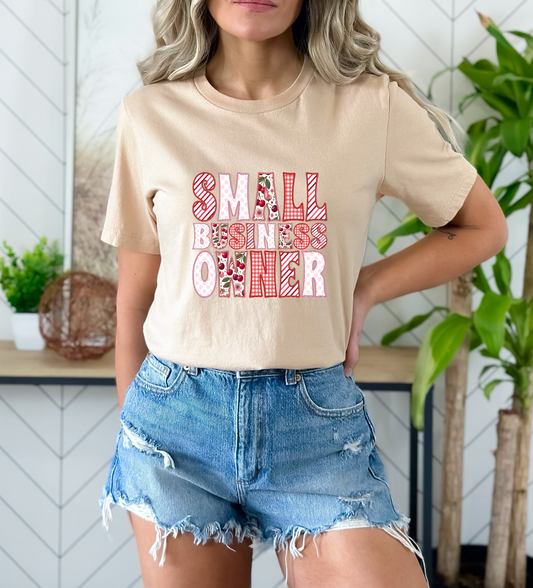 Small Business Owner Cherries DTF TRANSFER