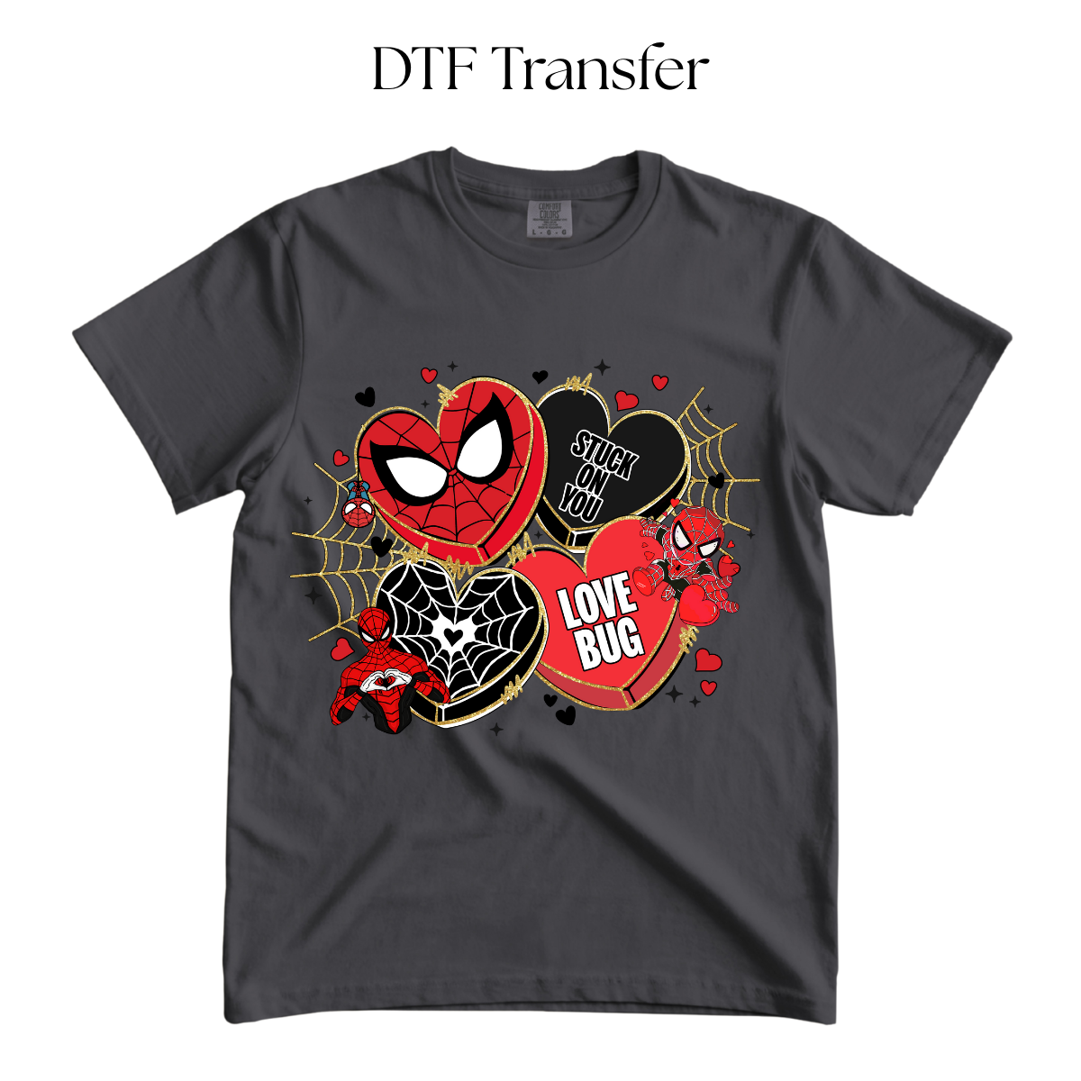 Love Bug Spider DTF Transfer