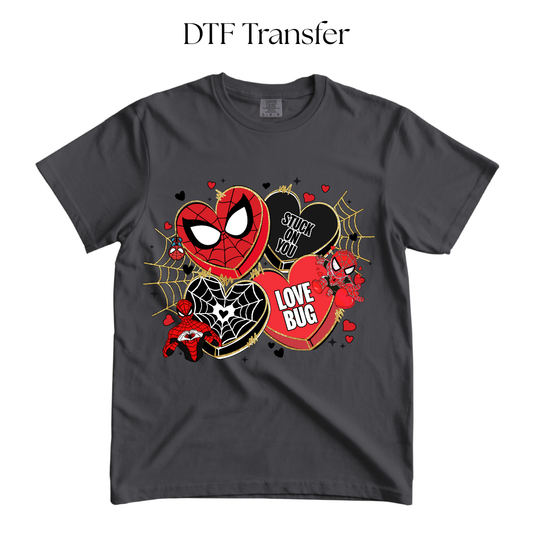 Love Bug Spider DTF Transfer