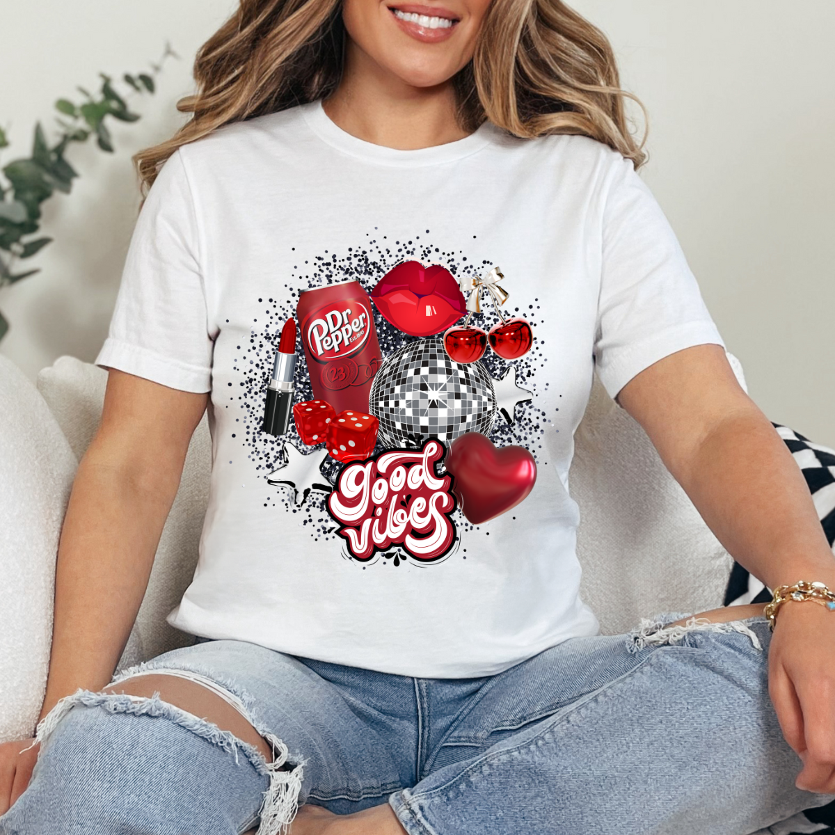 Pepper Good Vibes DTF TRANSFER