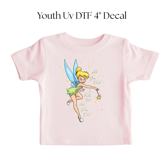 Bell Girl YOUTH DTF Transfer