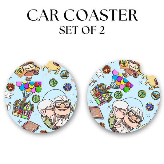 Balloon House UV DTF Transfer