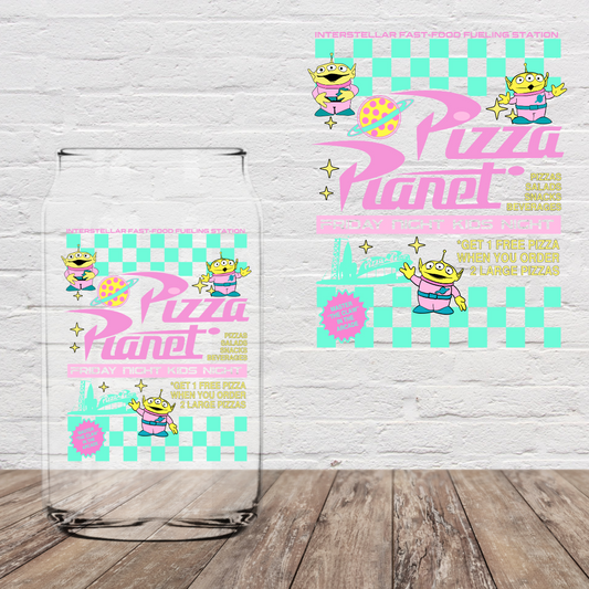 Pizza 4" UV DTF