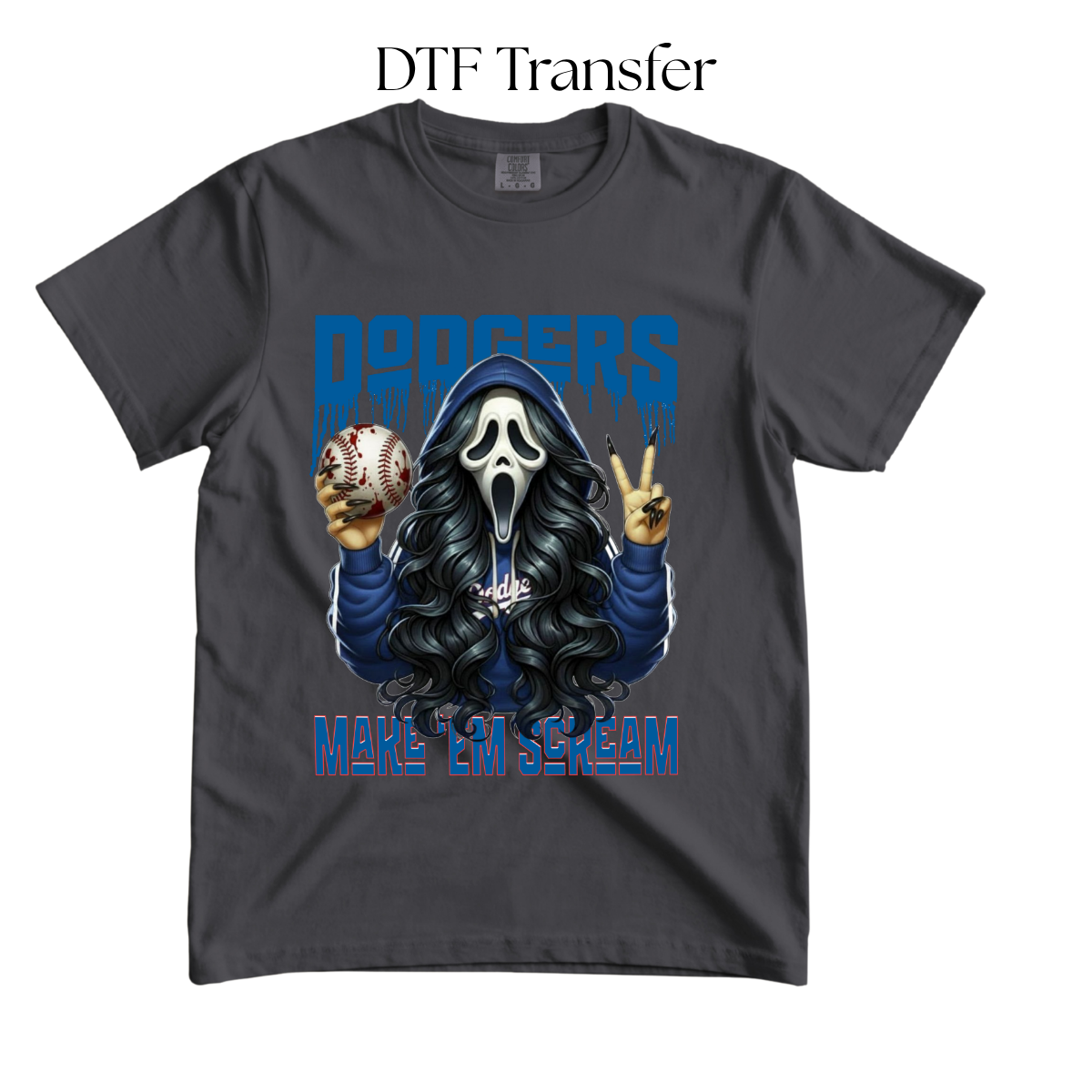 Scream Dod DTF Transfer