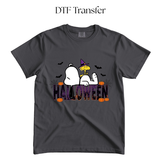 Purple Halloween Snoop  DTF Transfer