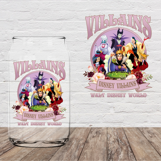 Villains 4” UV DTF