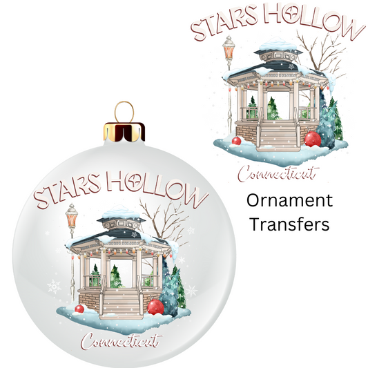 SH Snow Ornament Transfer UV DTF