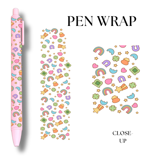 Lucky UV DTF Wrap For Ballpoint Pen