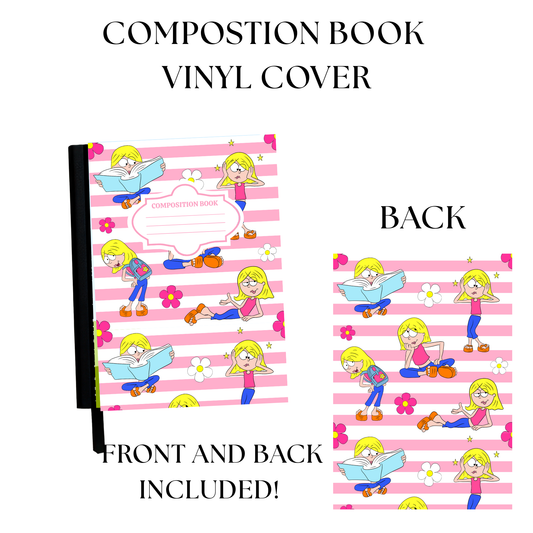 Liz Composition Notebook Vinyl Cover