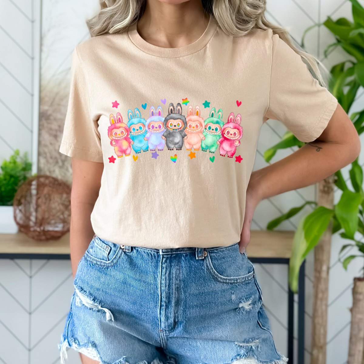 Bubu Colorful Stars Dtf Transfer