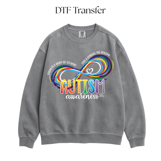 Autism Awareness DTF Transfer