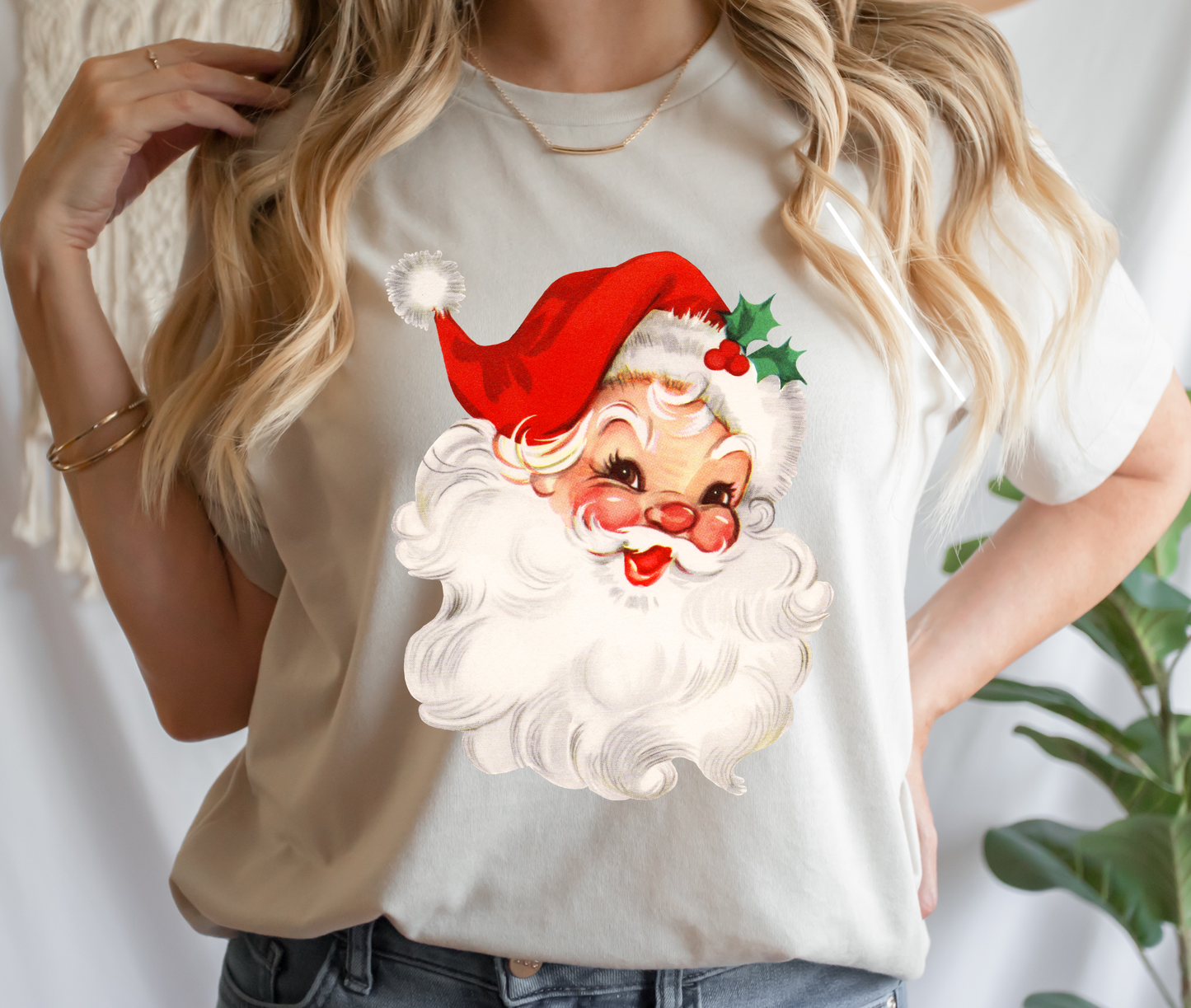 Santa Face DTF