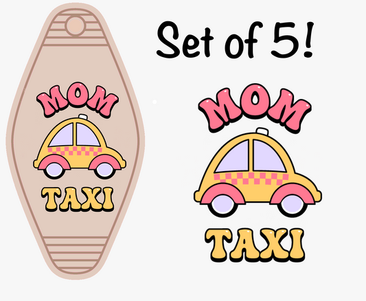 Mom Taxi (MOTEL KEYCHAIN)