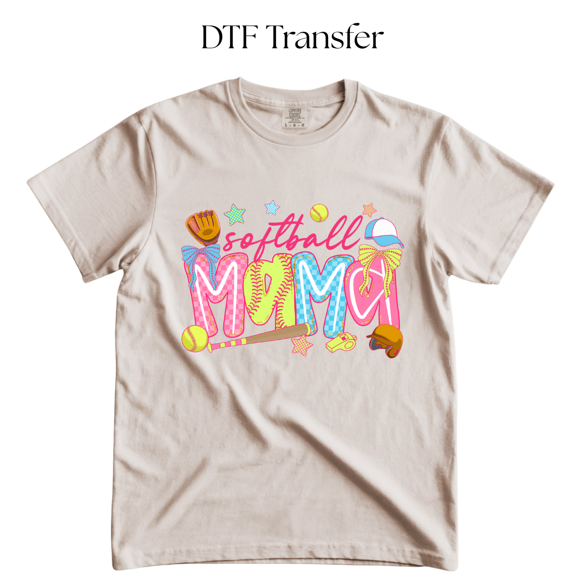 Softball Mama DTF Transfer