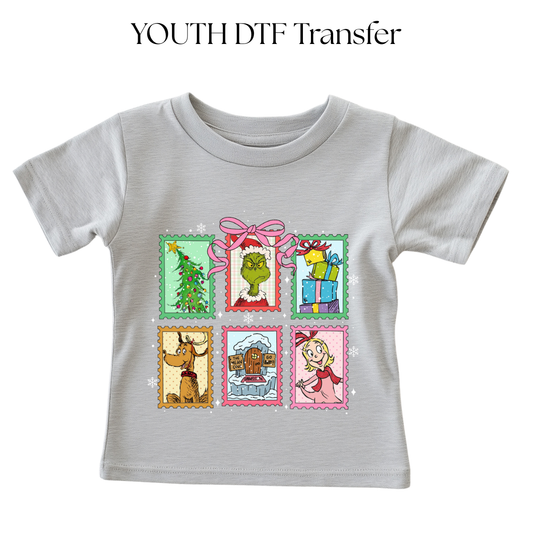 YOUTH Green Monster Stamps Dtf Transfer