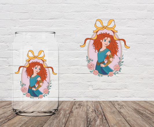 Brave Girl 4" UV DTF