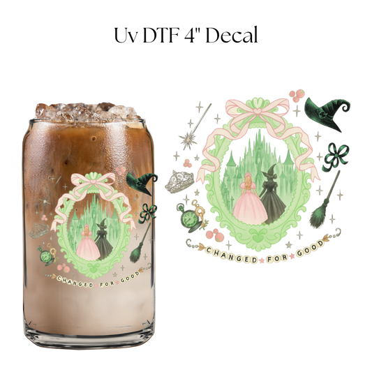 Changed for Good 4” UV DTF Decal