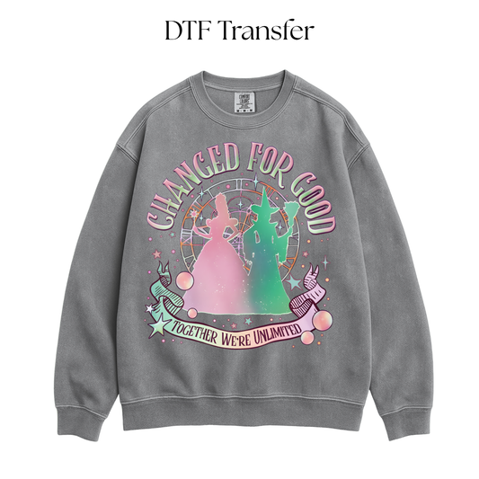 Together We're Unlimited DTF Transfer