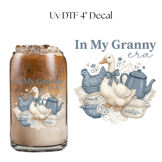 In My Granny Era 4” UV DTF Decal