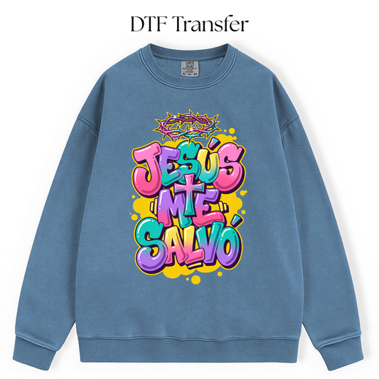 Jesus Me Salvo DTF Transfer