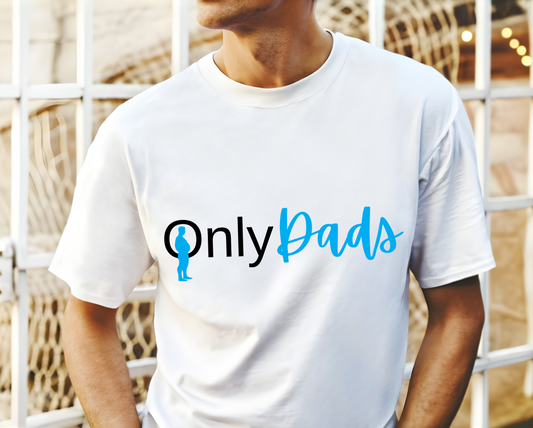Only Dads Men’s Size DTF Transfer