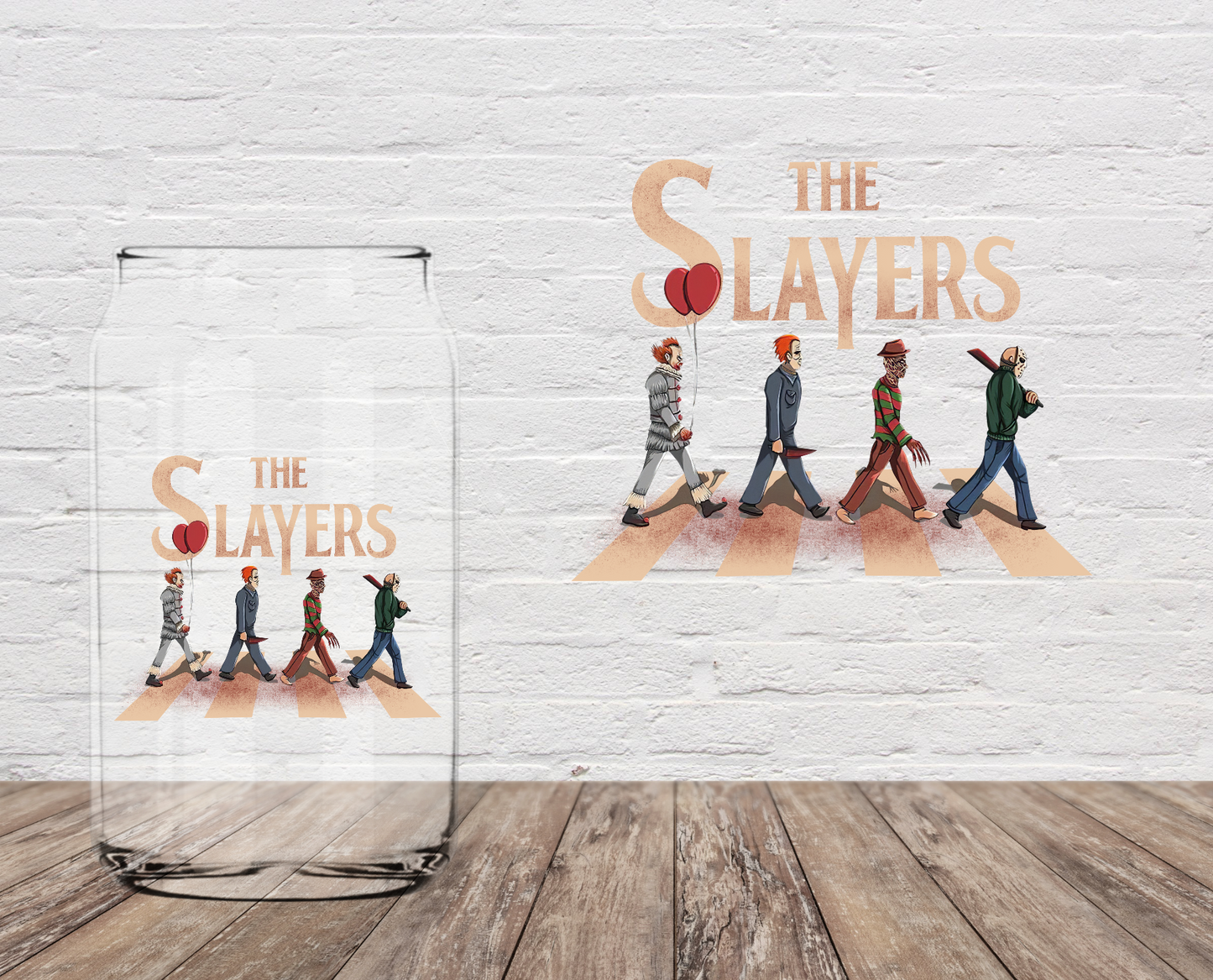 The Slayers DOUBLE SIDED 4" UV DTF