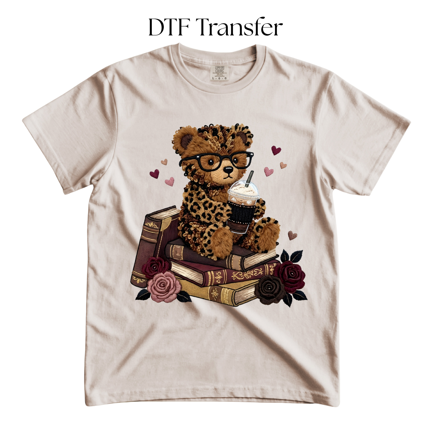 Faux Leopard Dress DTF Transfers
