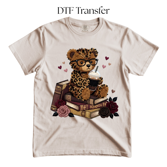 Faux Leopard Dress DTF Transfers