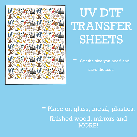 HP Wizard UV DTF SHEET