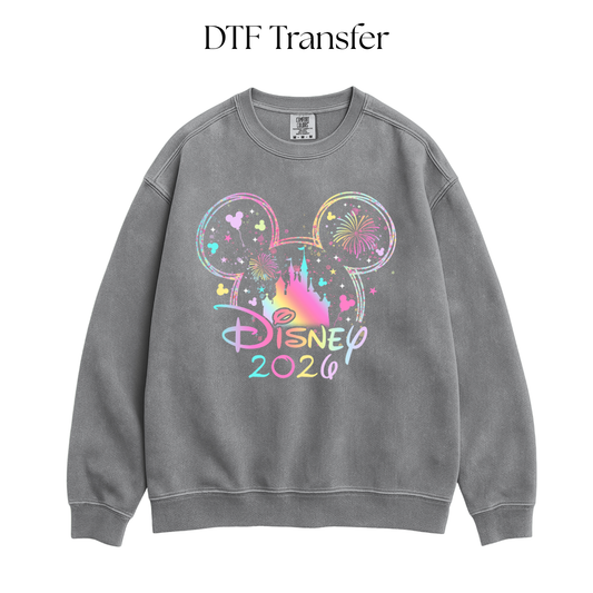 Colorful Park 2026 DTF Transfer