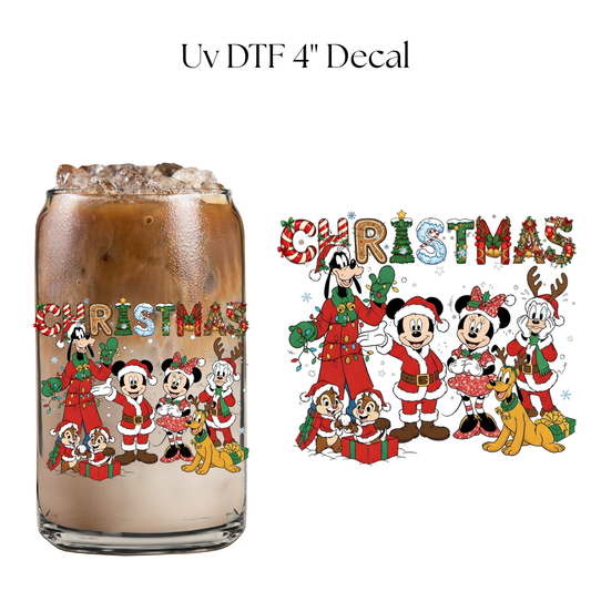 Magical Christmas 4" UV DTF
