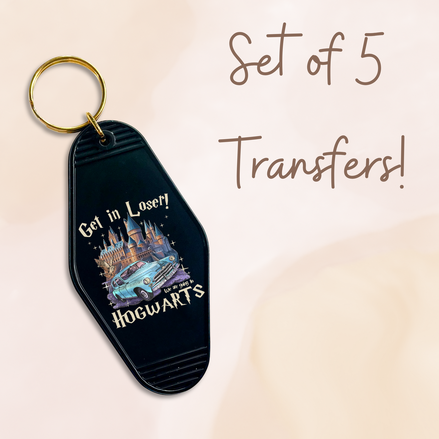 HP Get In Loser UV (MOTEL KEYCHAIN)