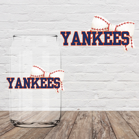 Yankee Bow 4" UV DTF