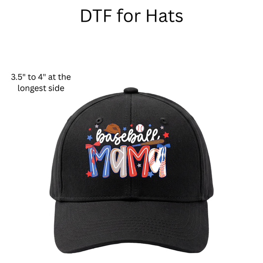 Baseball Mama DTF Transfers