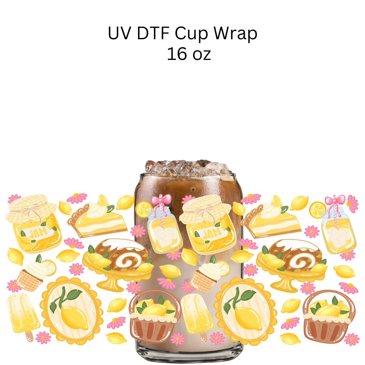 Lime Snacks  UV DTF Cup Wrap